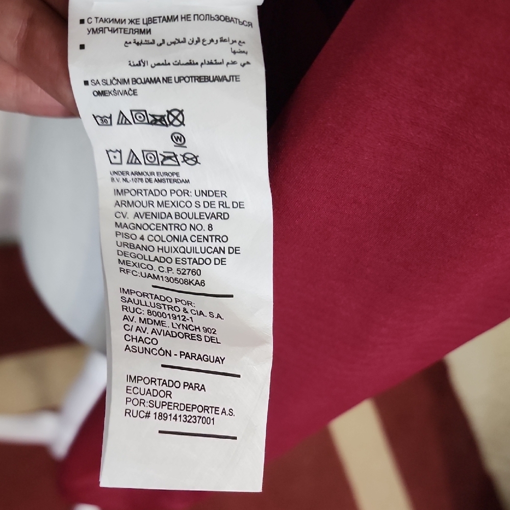 Under Armour Maroon ColdGear Hoodie - Picture 6 of 7